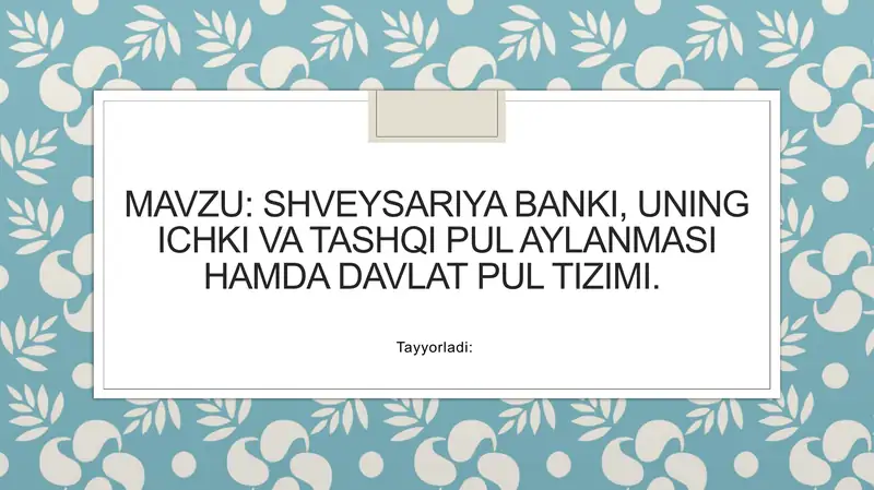 Product slide 1