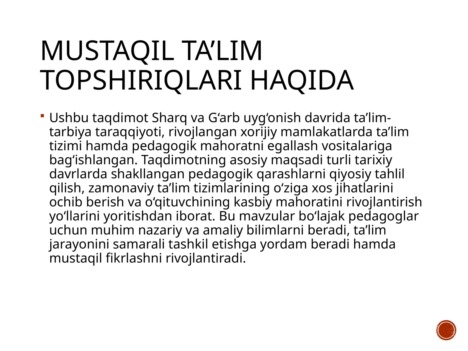 Product slide 1