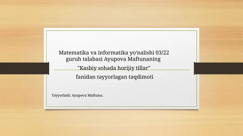 Product slide 1