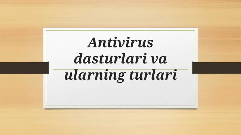 Product slide 1
