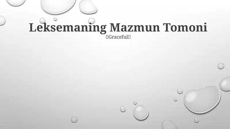 Product slide 1
