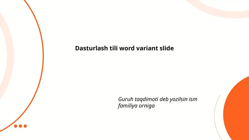 Product slide 1