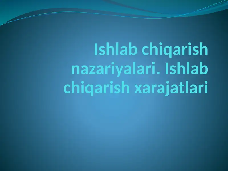 Product slide 1