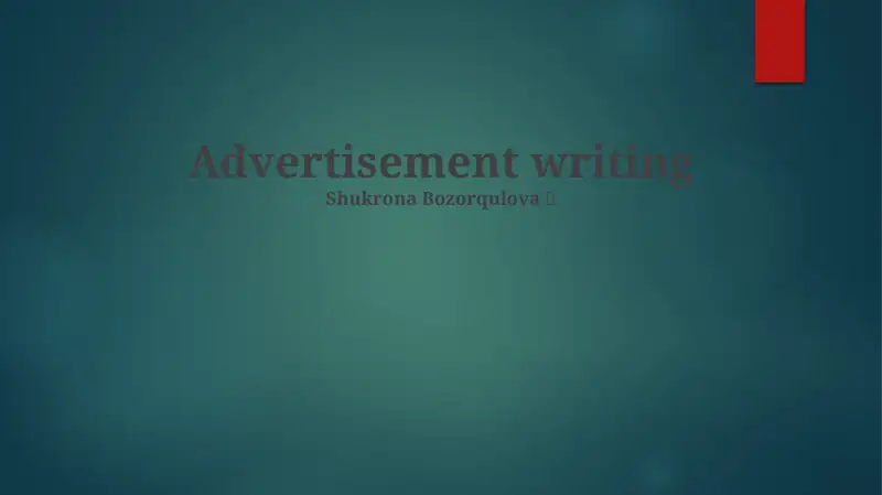 Product slide 1
