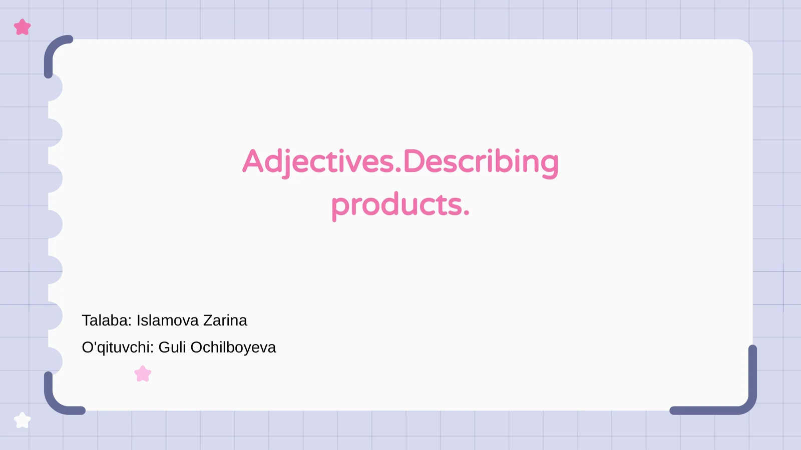 Product slide 1