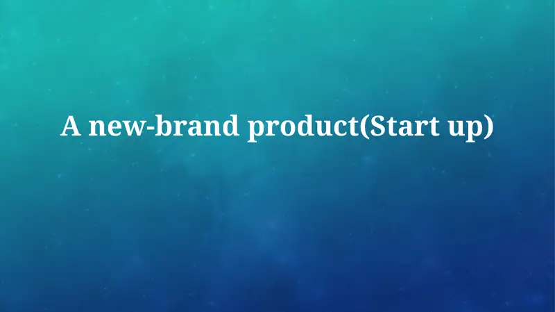 Product slide 1
