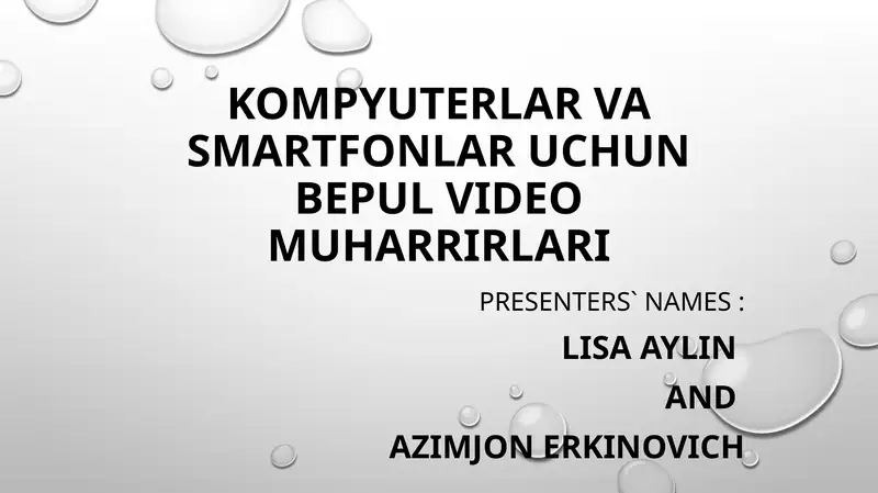 Product slide 1