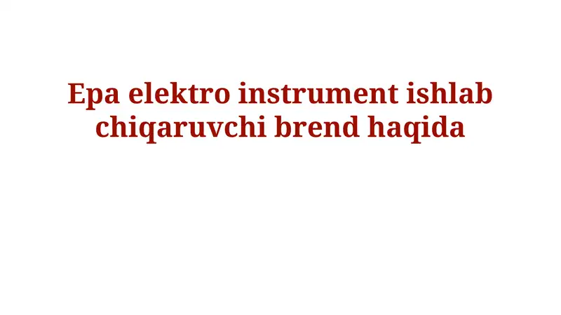 Product slide 1