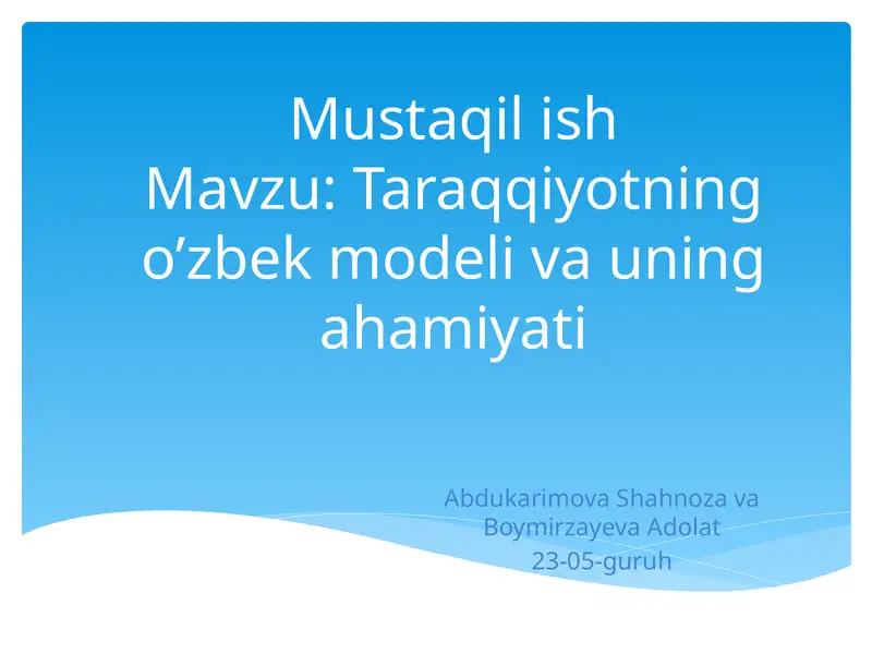 Product slide 1