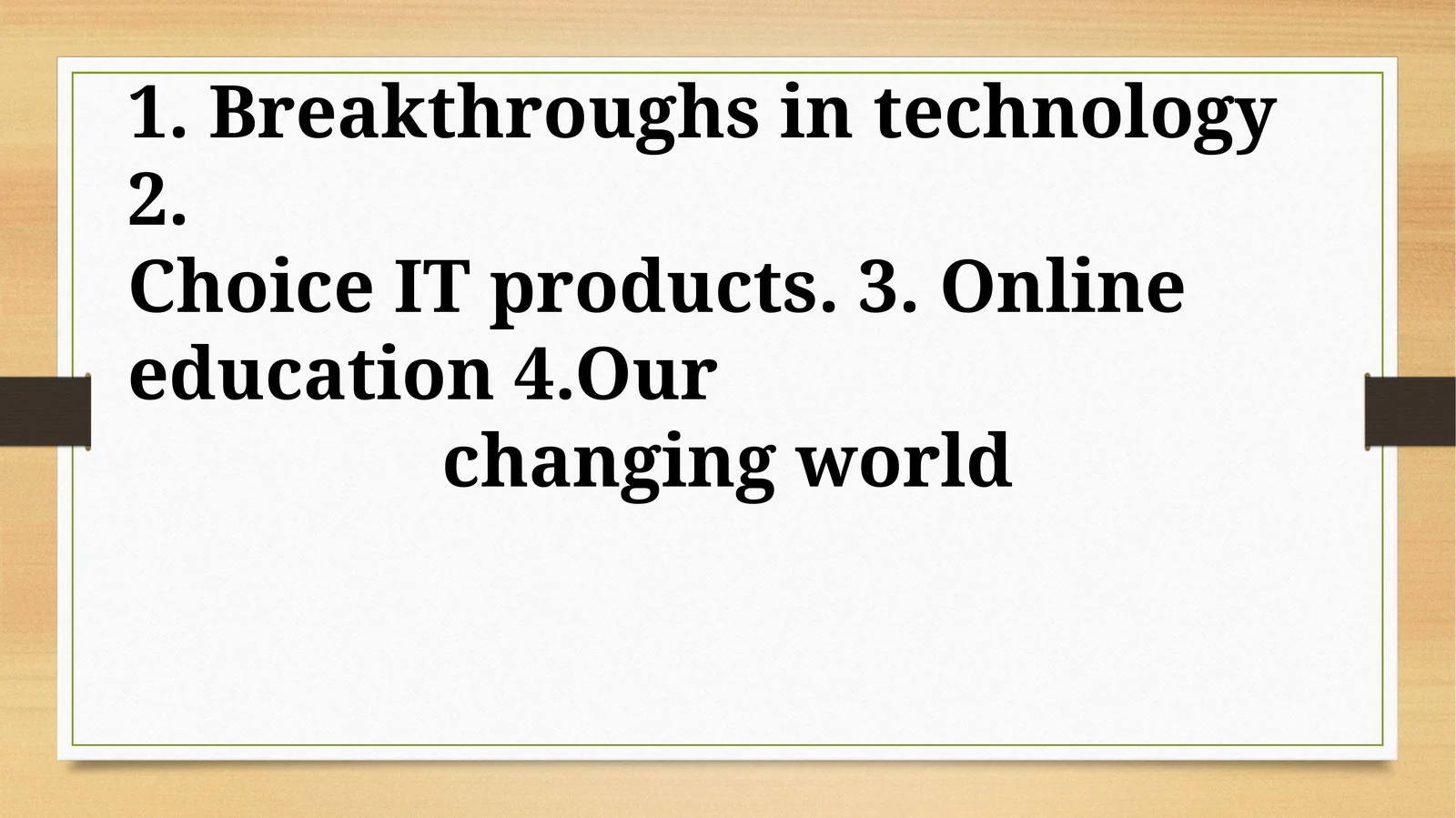 Product slide 1