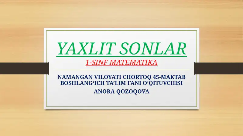 Product slide 1