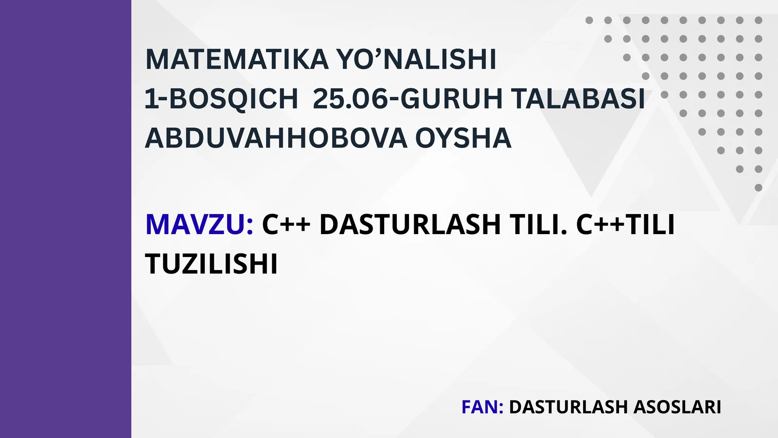 Product slide 1