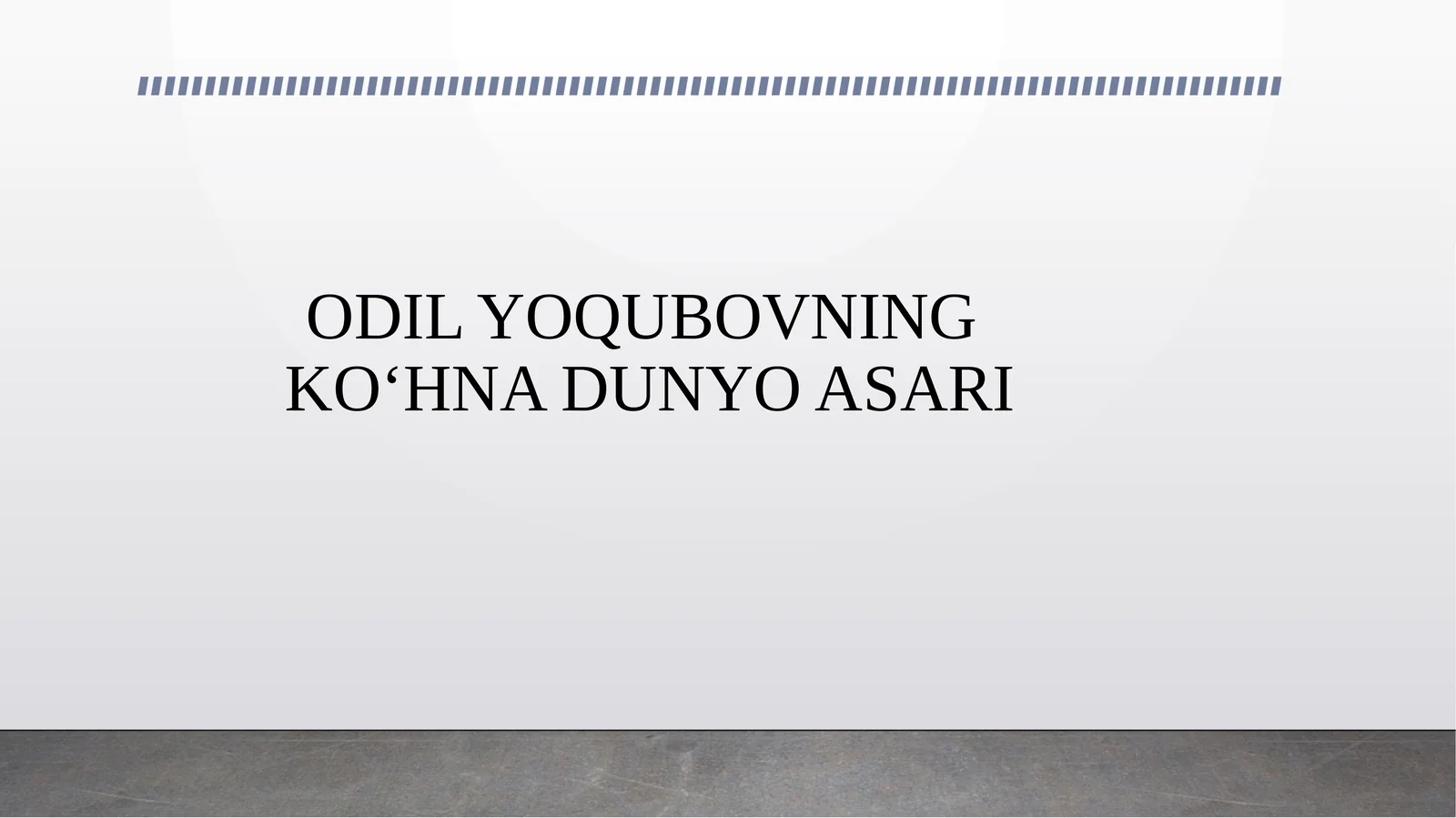 Product slide 1