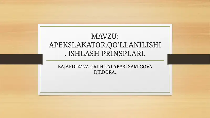 Product slide 1