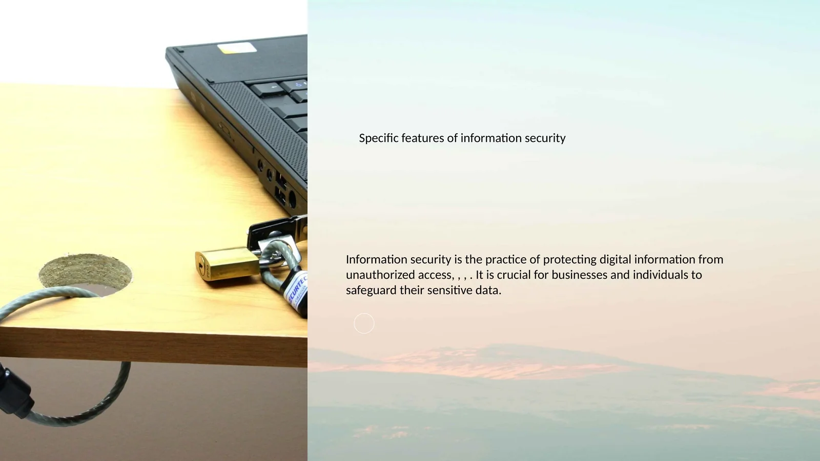 Product slide 1