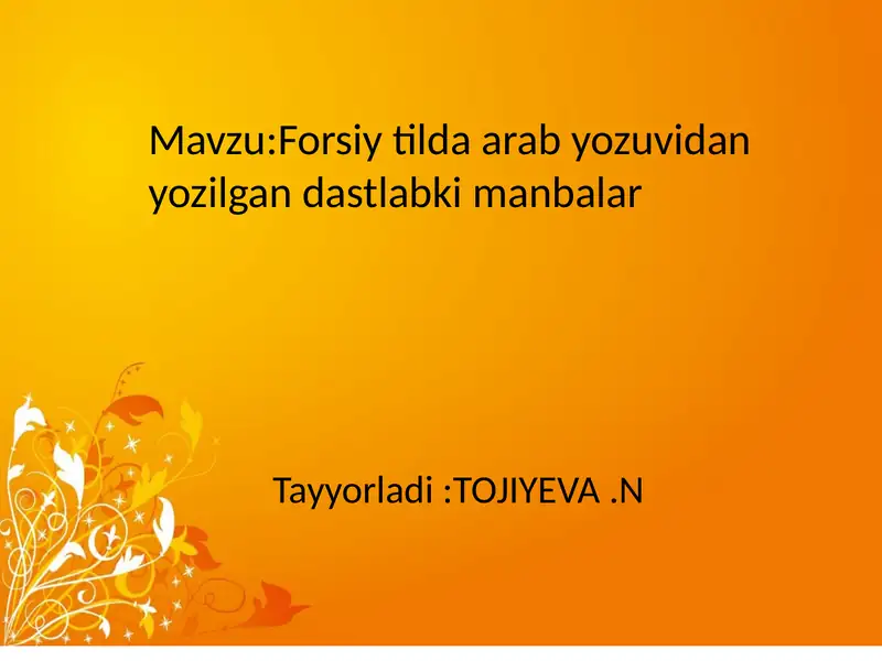 Product slide 1