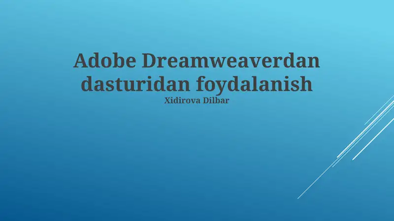 Product slide 1