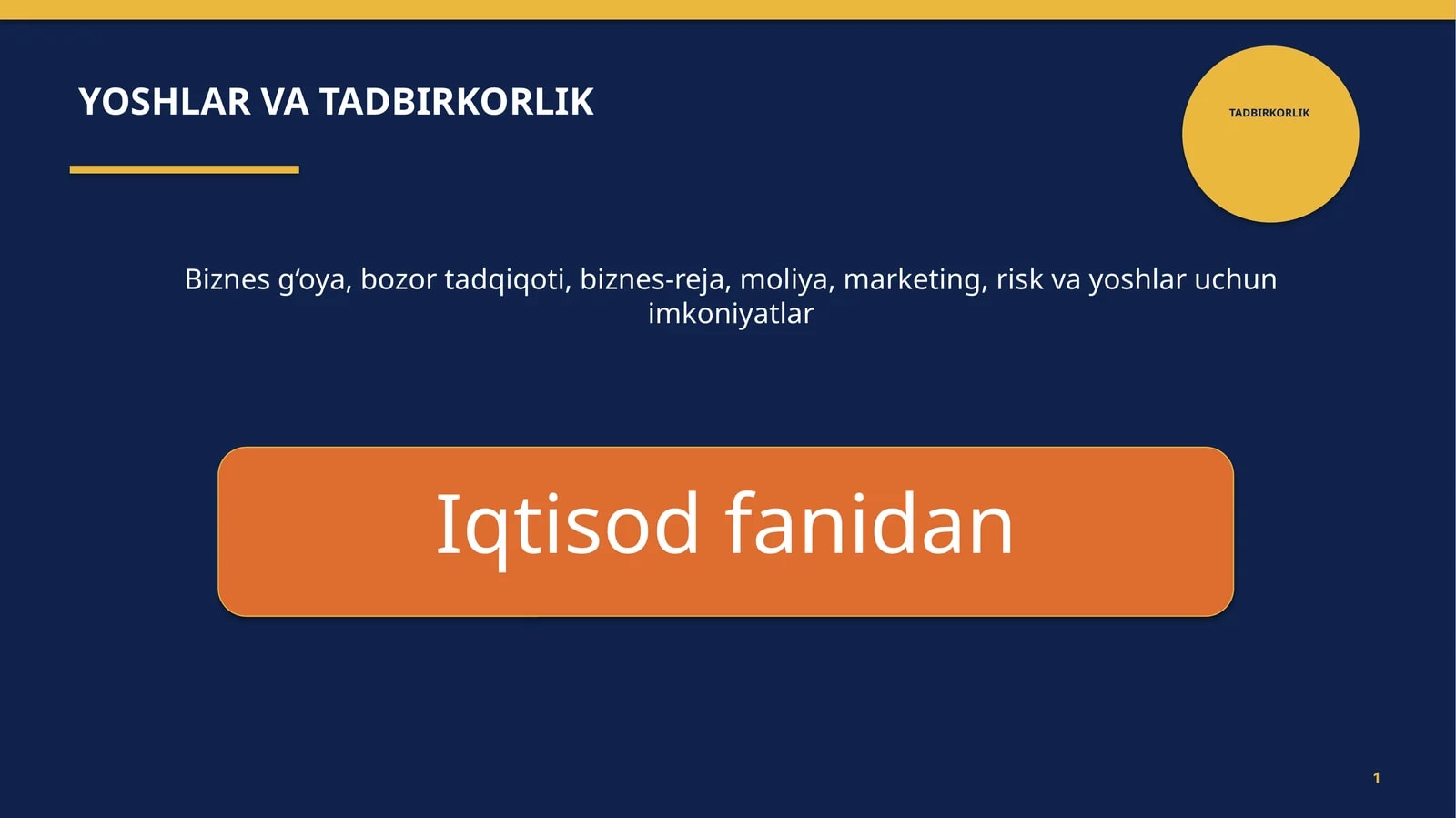 Product slide 1
