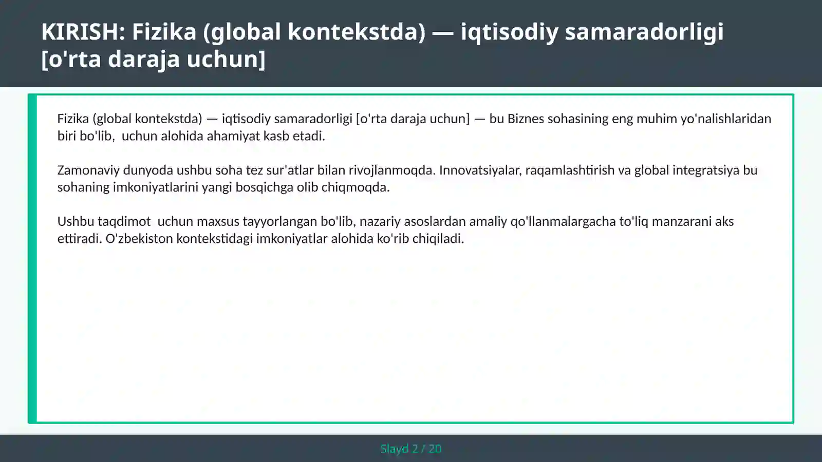 Product slide 2