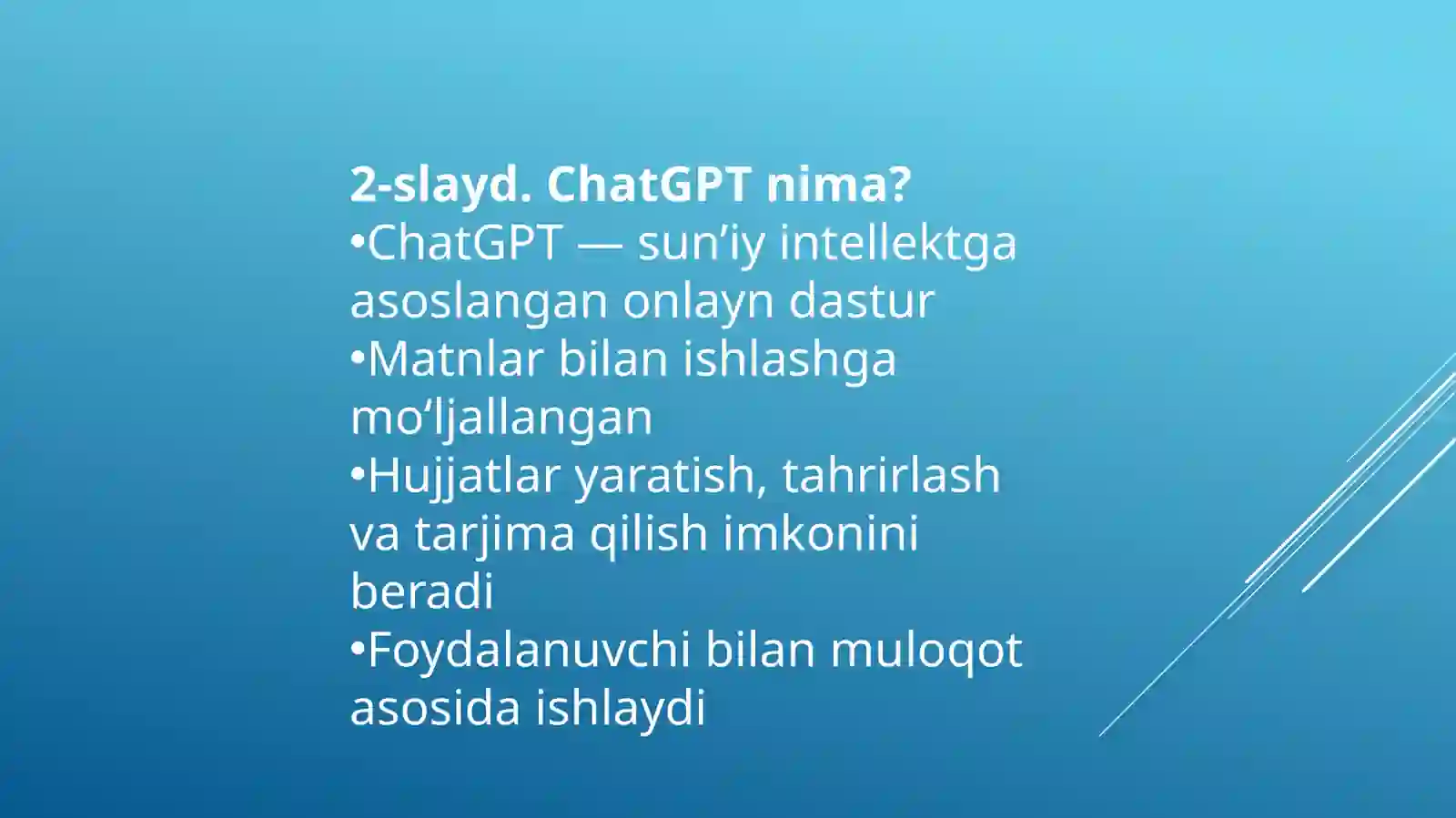 Product slide 2