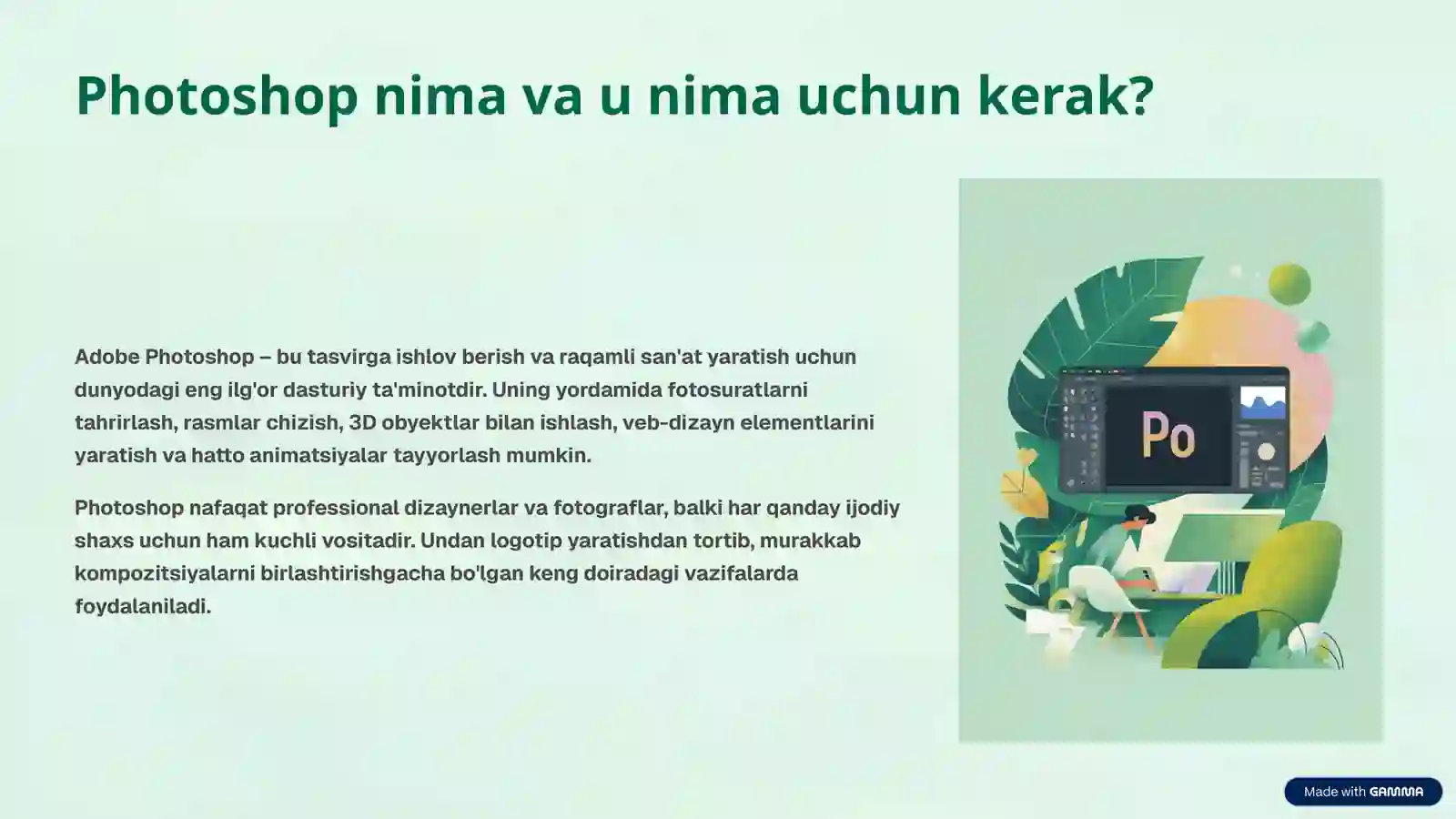 Product slide 2
