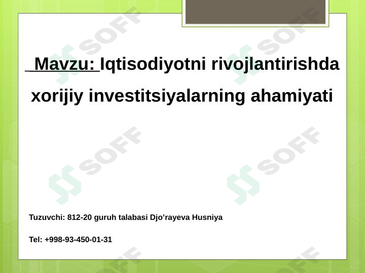 Product slide 1