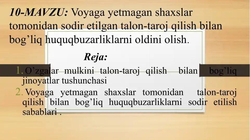 Product slide 1