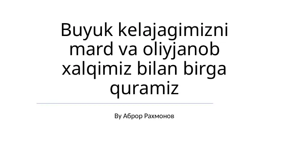 Product slide 1
