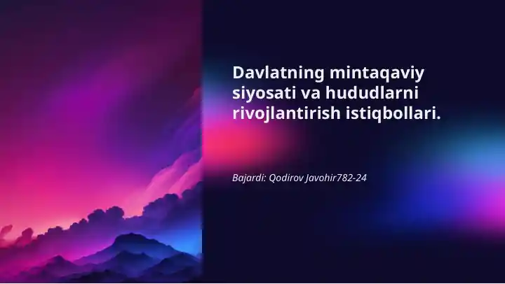 Product slide 1