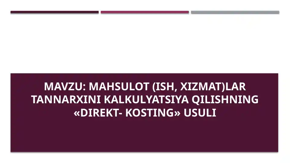Product slide 1
