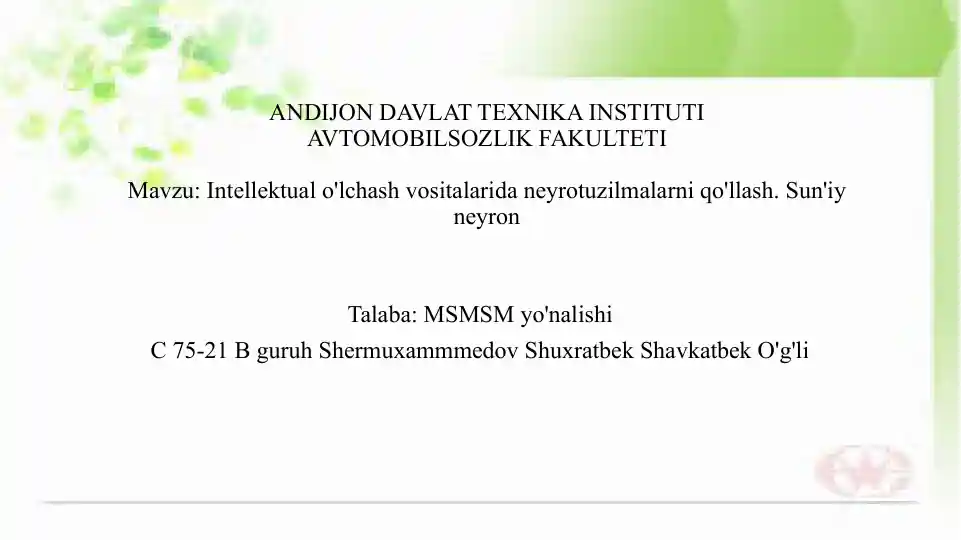Product slide 1