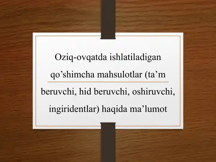 Product slide 1
