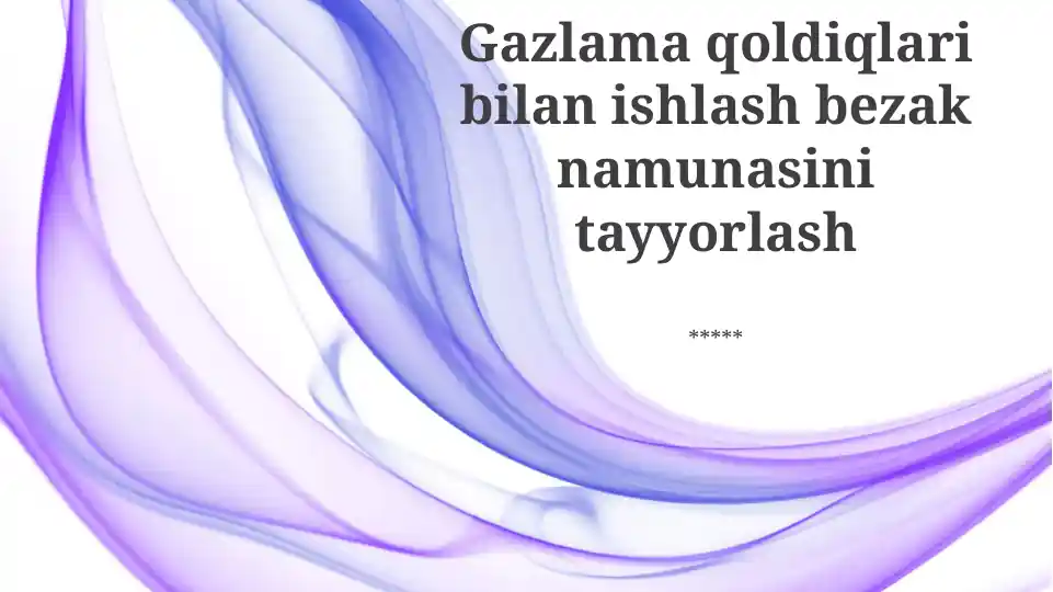 Product slide 1