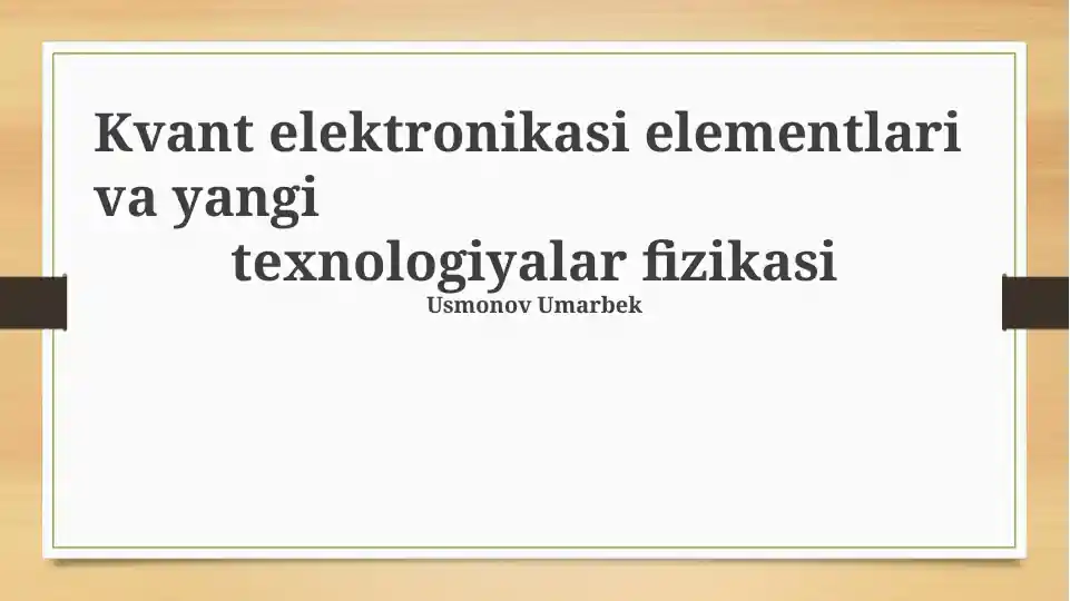 Product slide 1