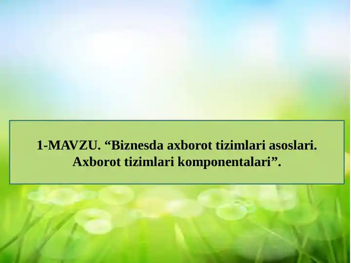 Product slide 1