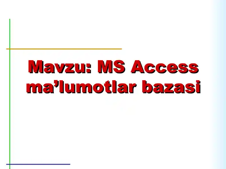 Product slide 1