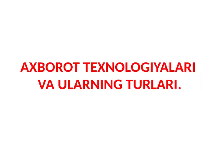 Product slide 1
