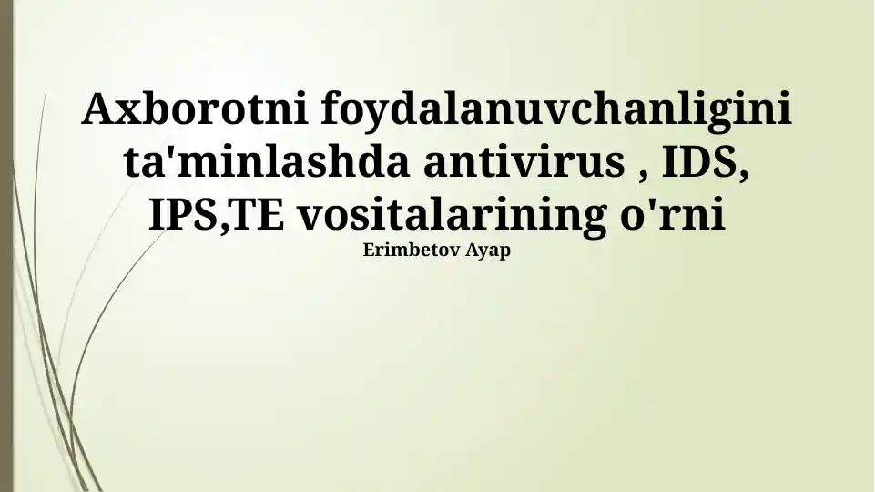 Product slide 1