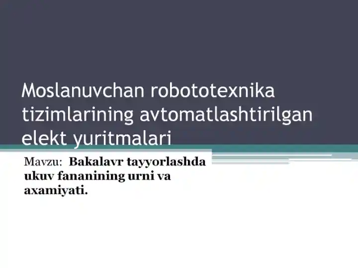 Product slide 1