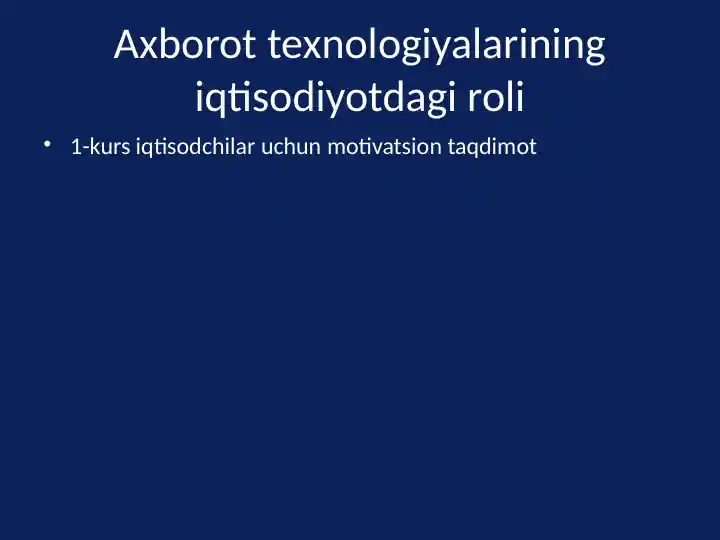 Product slide 1