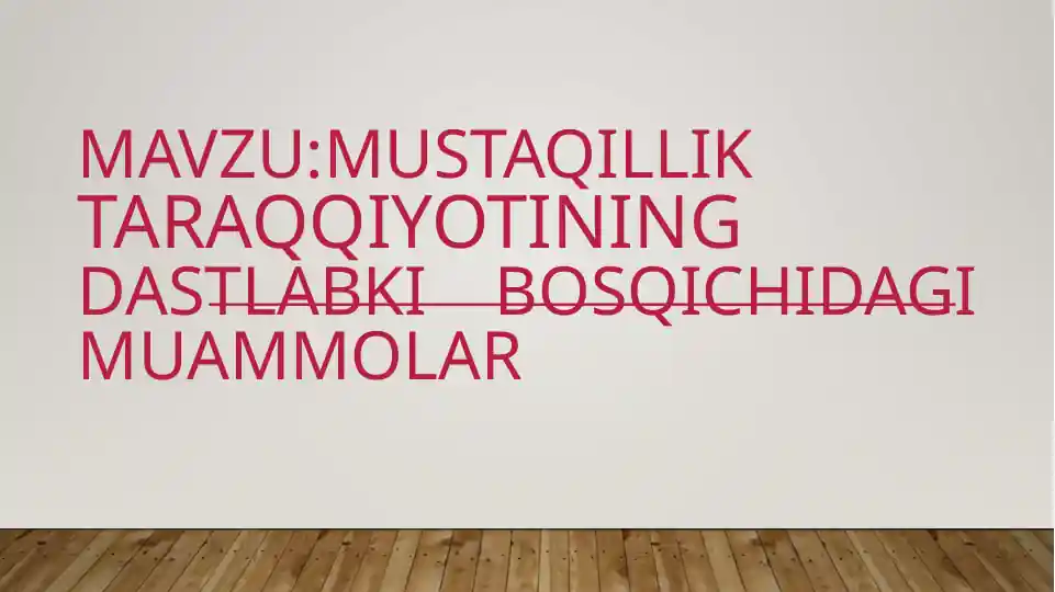 Product slide 1