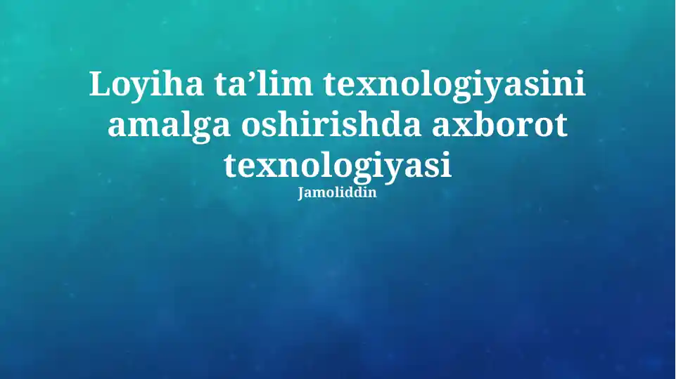 Product slide 1