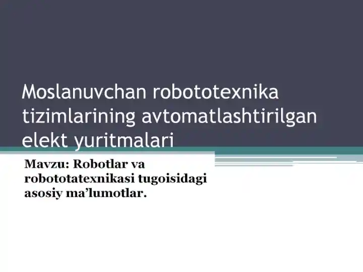 Product slide 1