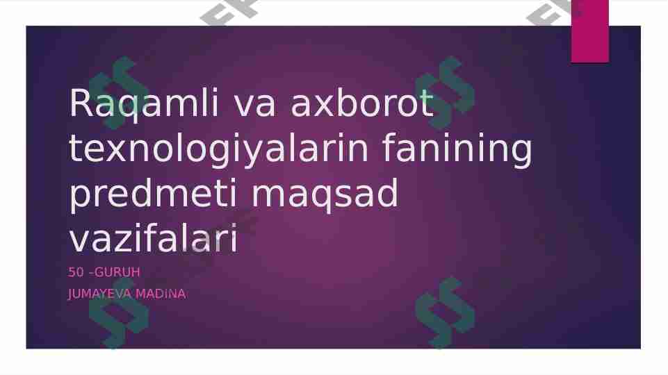 Product slide 1