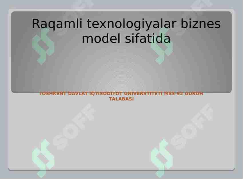 Product slide 1