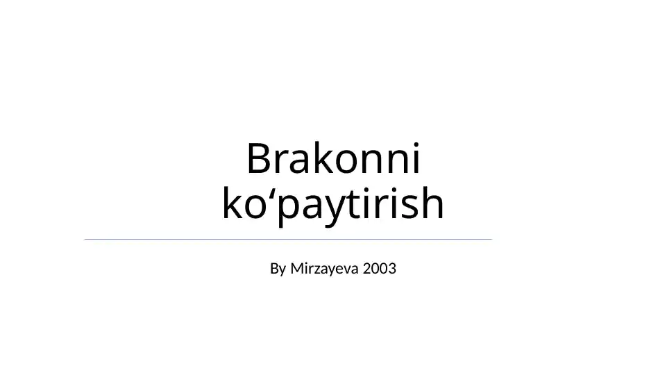 Product slide 1