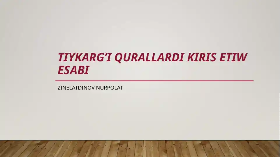 Product slide 1