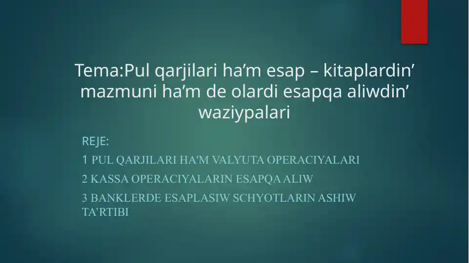 Product slide 1
