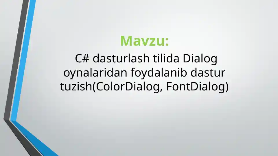 Product slide 1