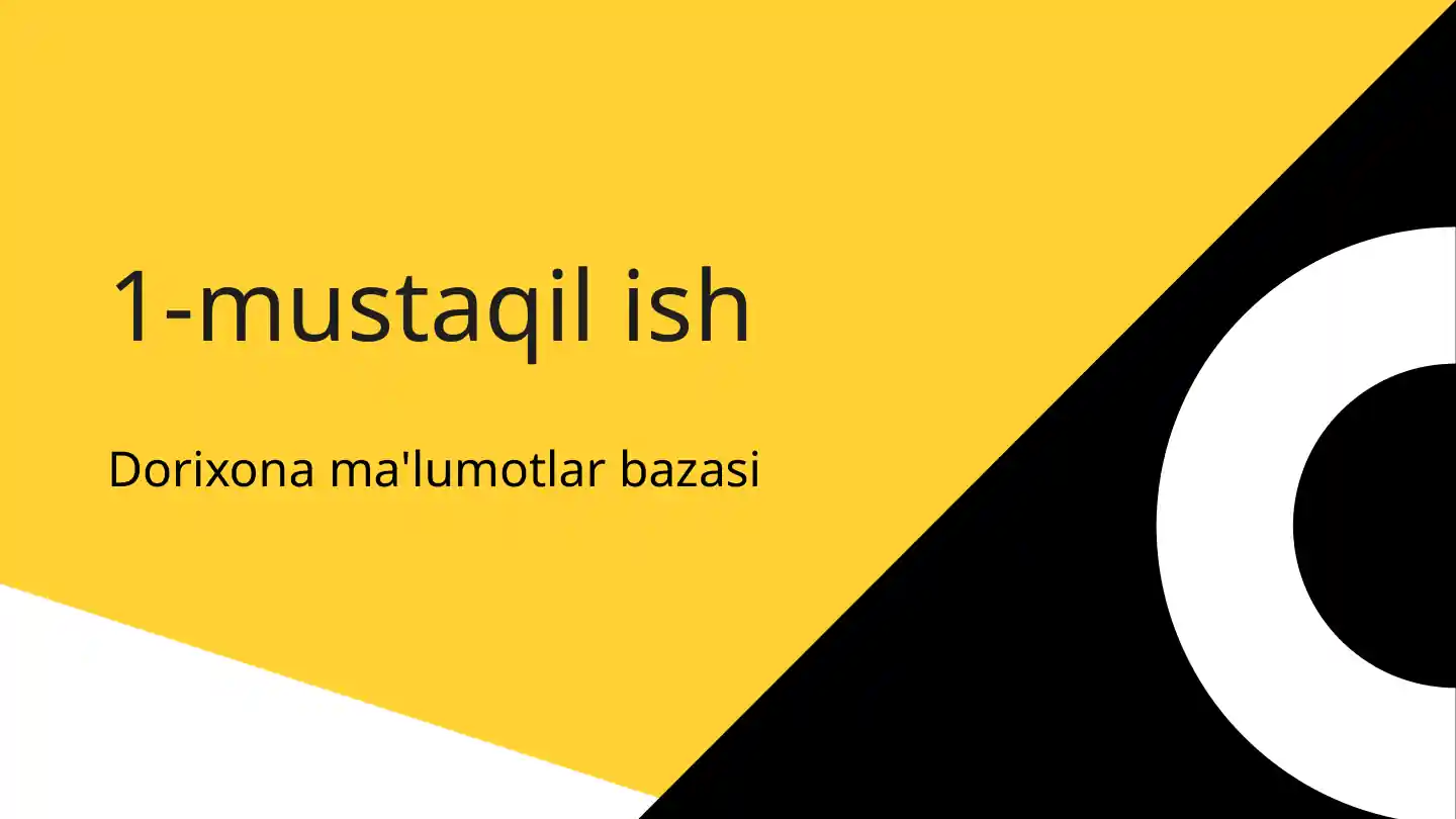 Product slide 1